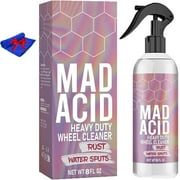 Mad Acid Glass Cleaner – Streak-Free Formula for Windows, Mirrors, and Cars – Heavy-Duty, Fast-Drying, and Eco-Friendly – 8 oz Spray Bottle (1 Pc)